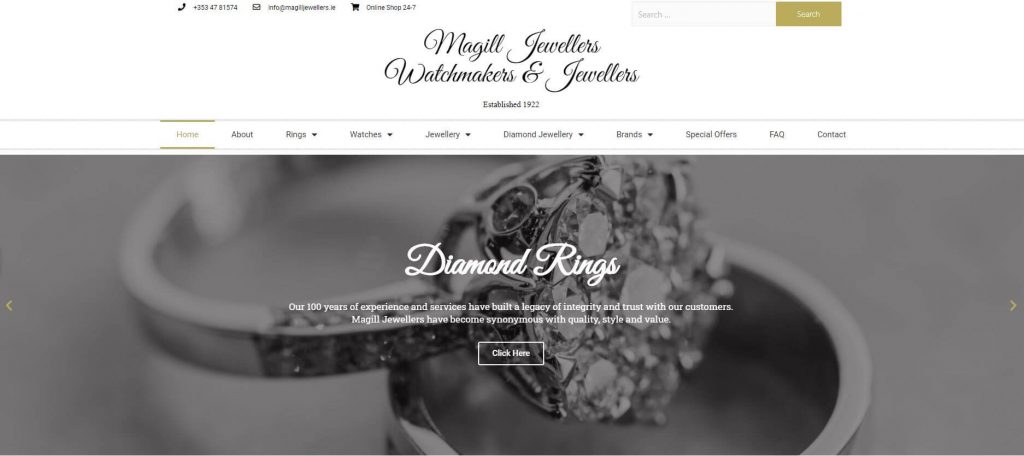 web_design_ireland_for_jewellers_shop