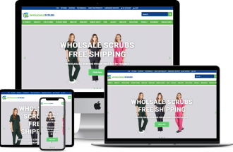 web designers ireland - ecommerce website for medical clothing site